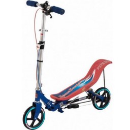 Space Scooter Rood Blauw